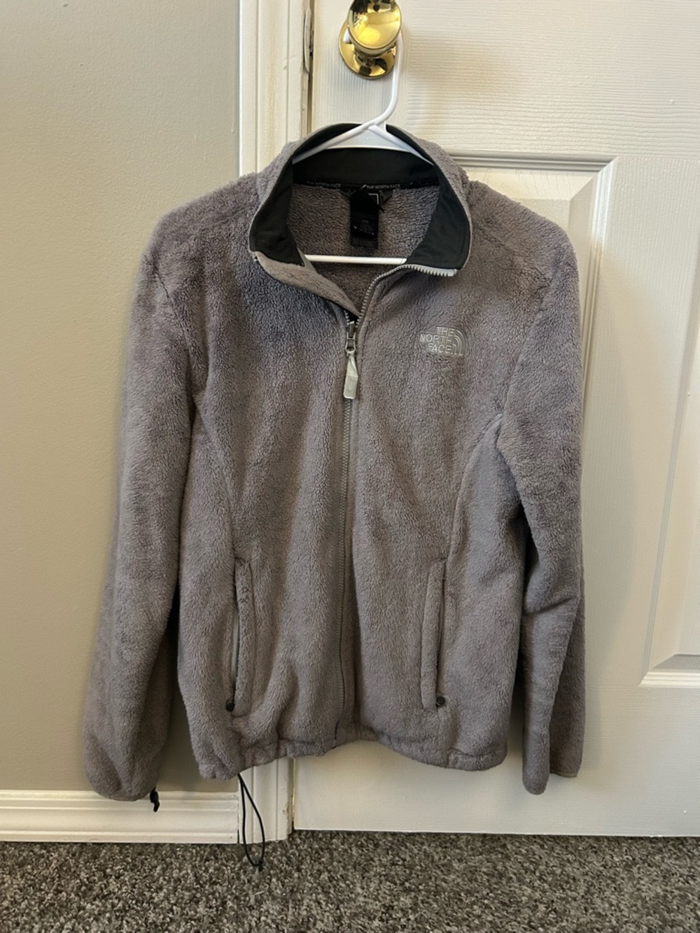 The North Face Gray Soft Fleece Jacket - Medium
